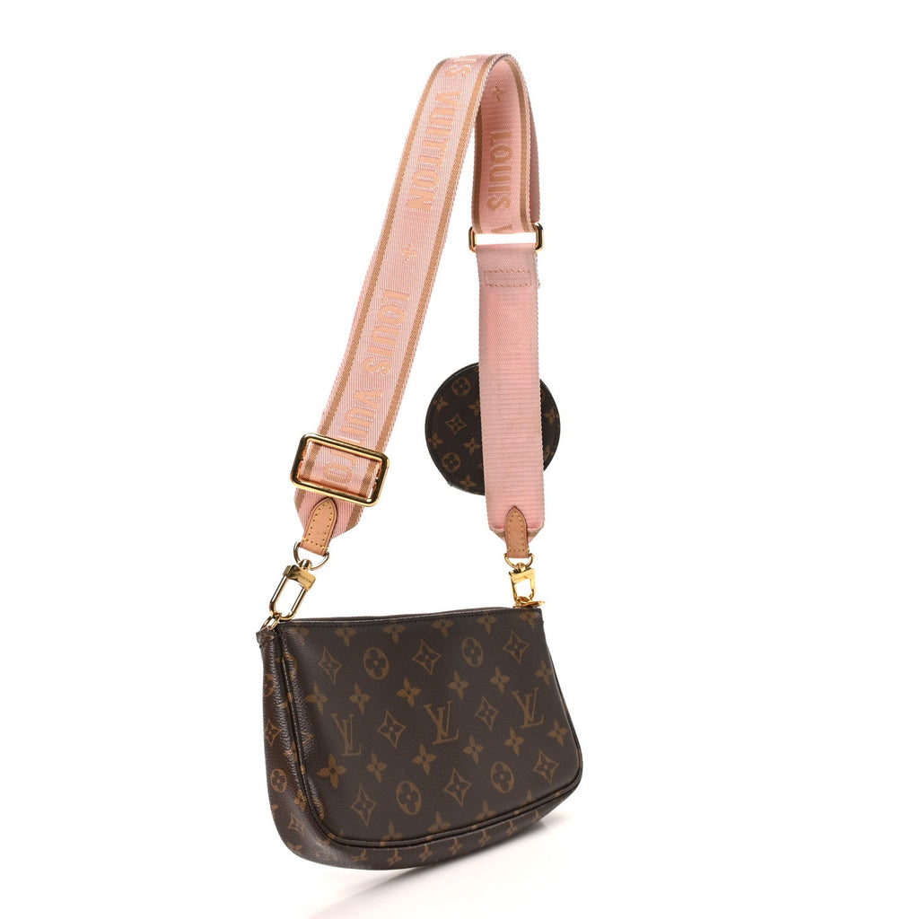 Monogram Multi Pochette Accessories Large Pochette Rose Clair
