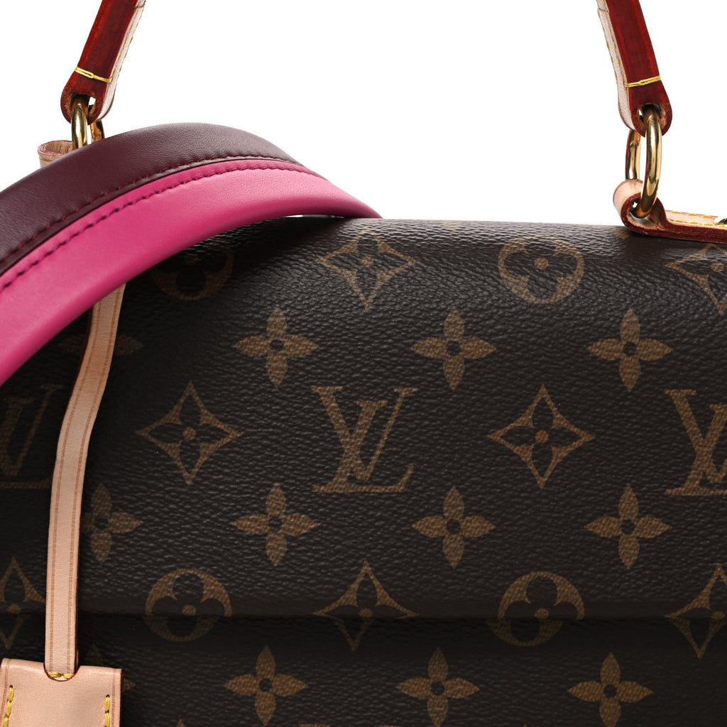 Monogram Cluny BB Bordeaux Fuchsia