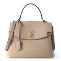 Soft Calfskin Lockme Ever MM  Greige