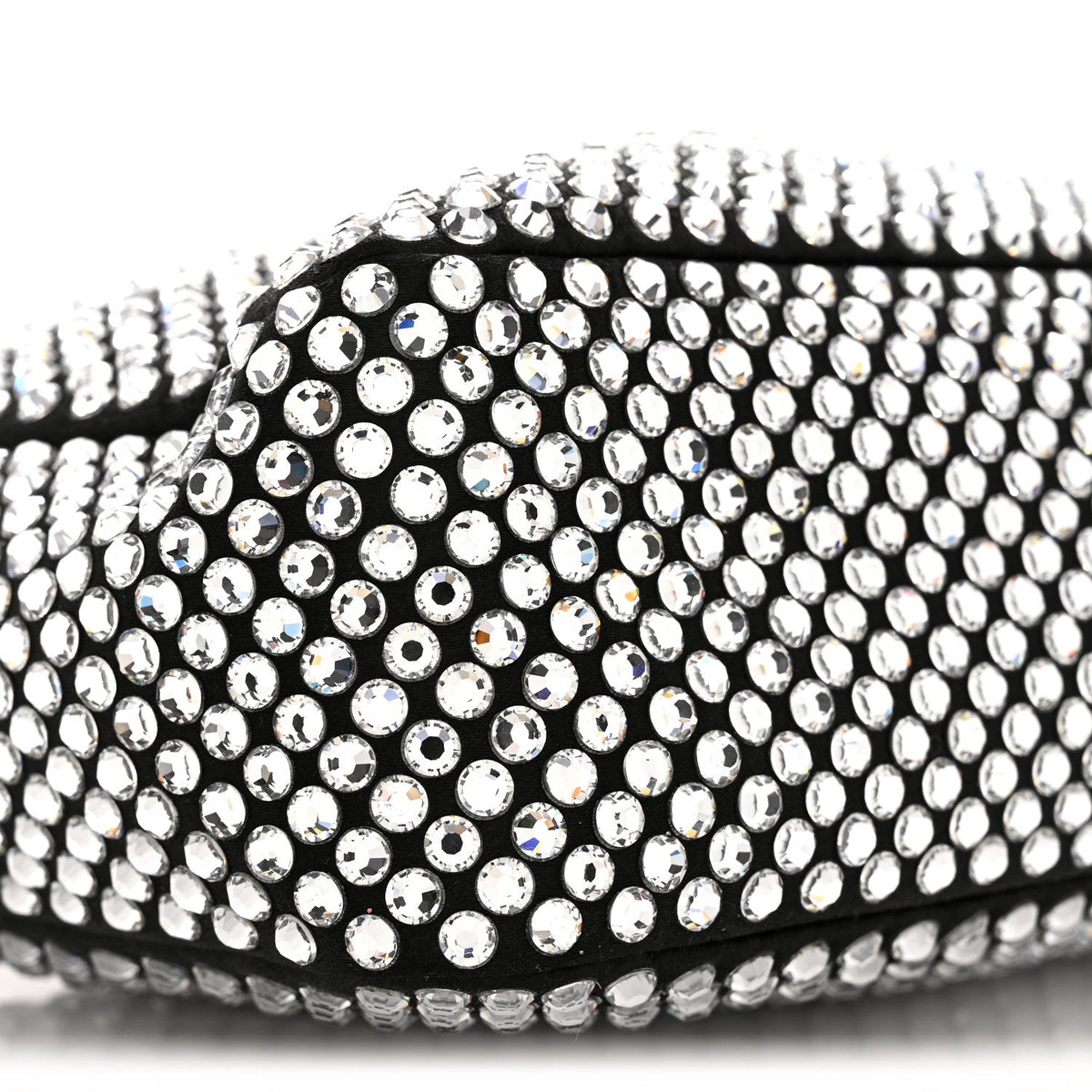 Satin Crystal Mini Re-Edition 2000 Bag Cristal