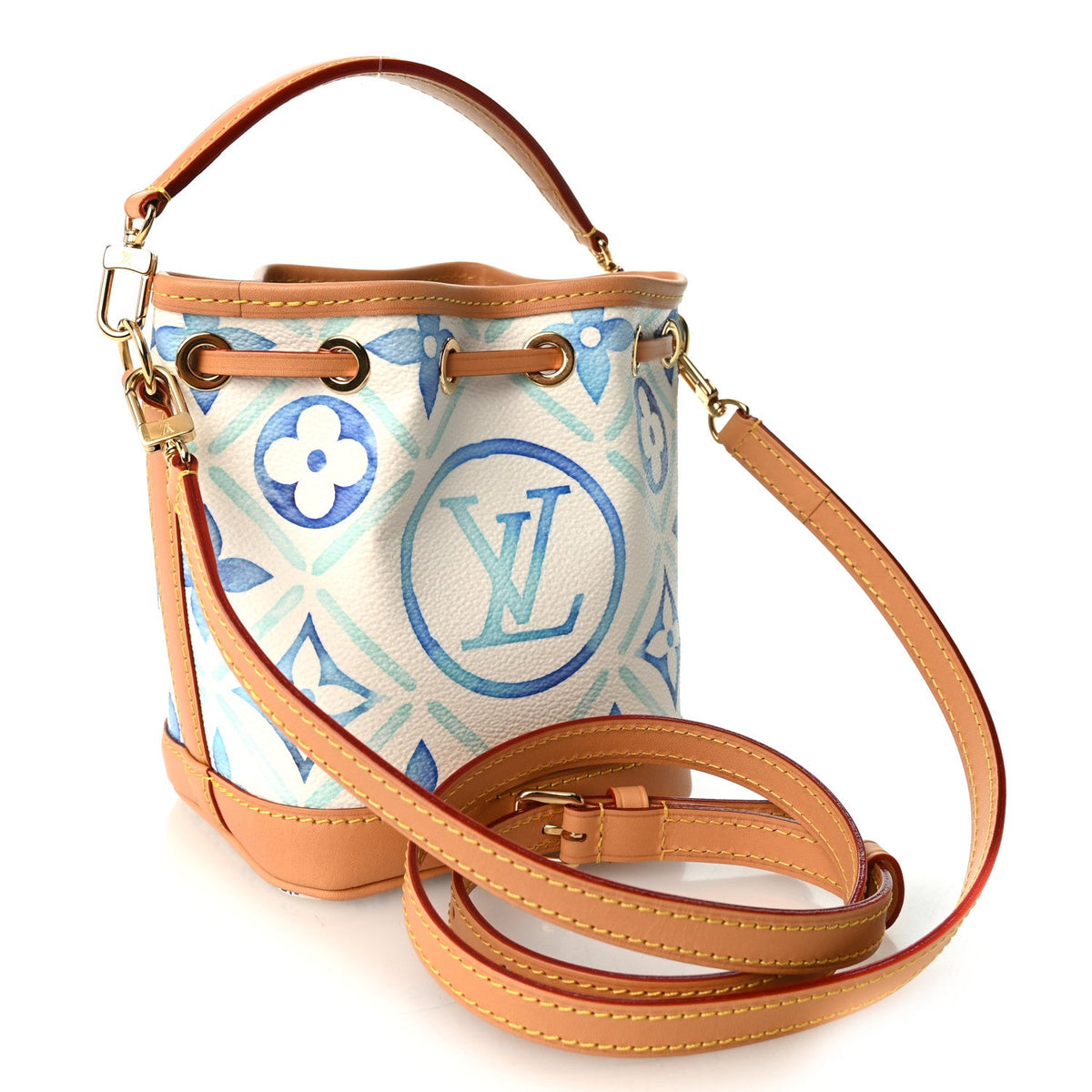 Monogram Tiles By The Pool Nano Noe Lagoon Blue