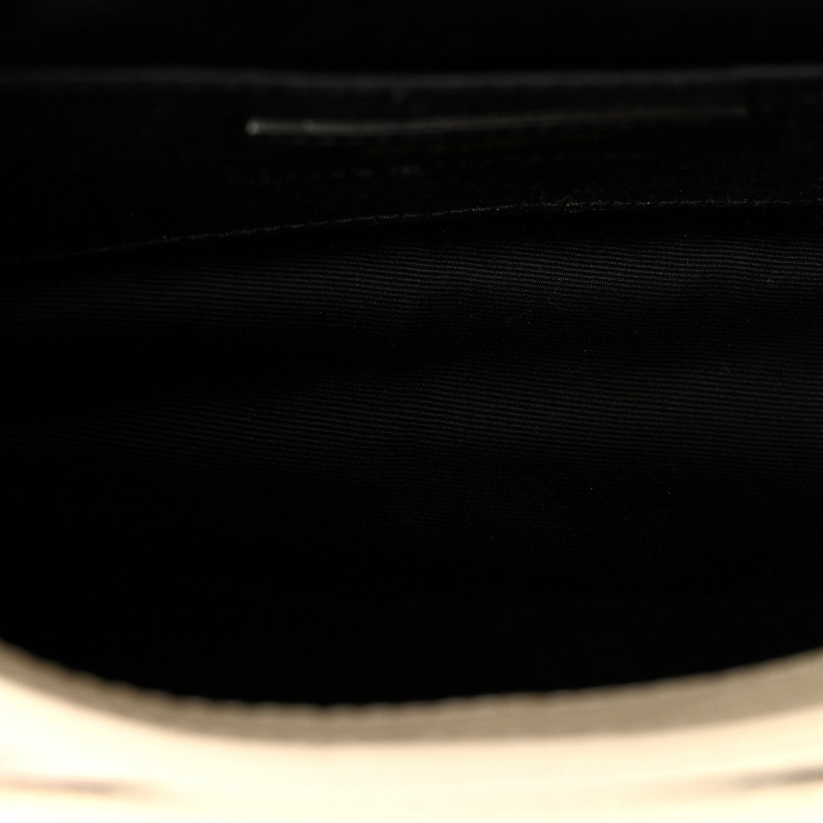 Grained Lambskin Monogram Mini Niki Chain Satchel Crema Soft