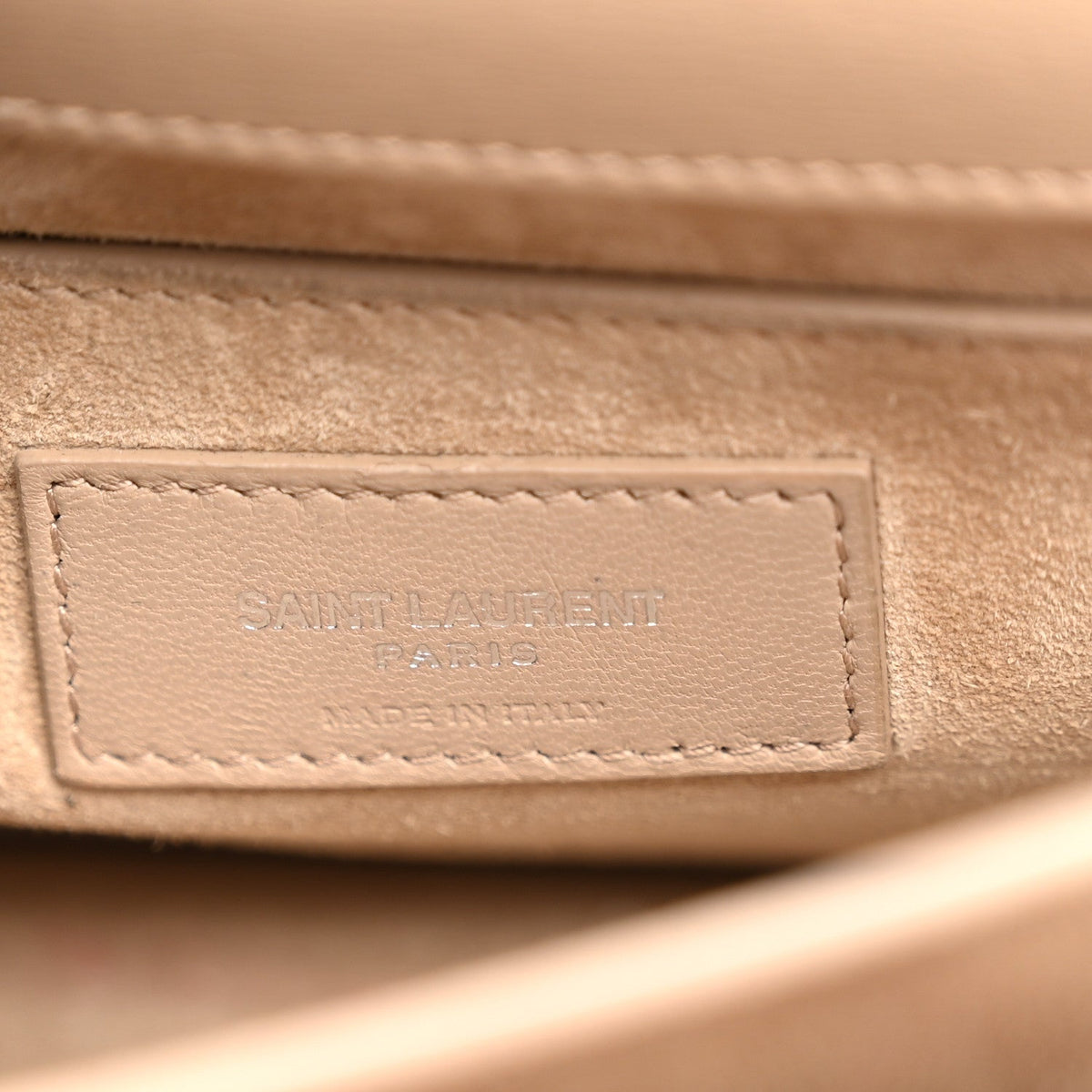 Calfskin Medium Monogram Sunset Dark Beige