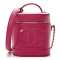 Lambskin Timeless Vanity Cosmetic Case Pink