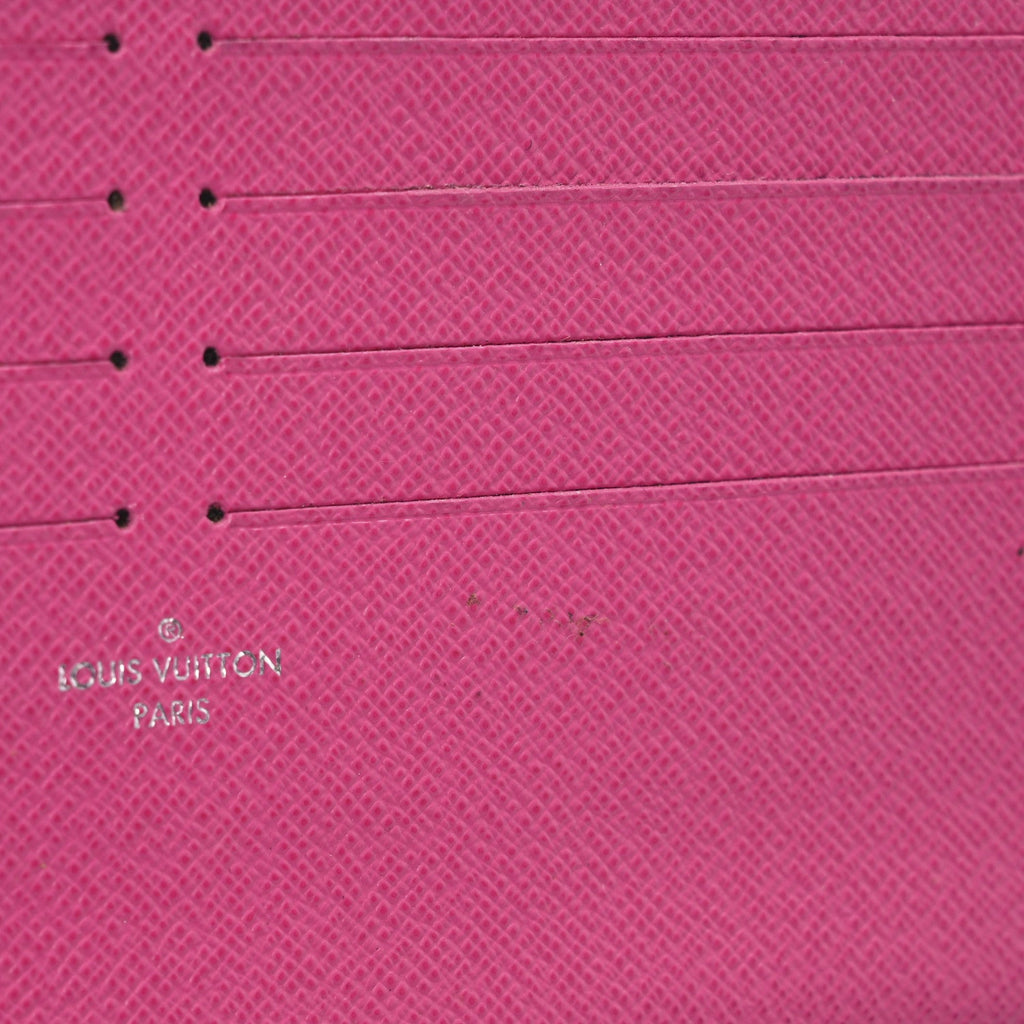 Epi Pochette Felicie Black Hot Pink