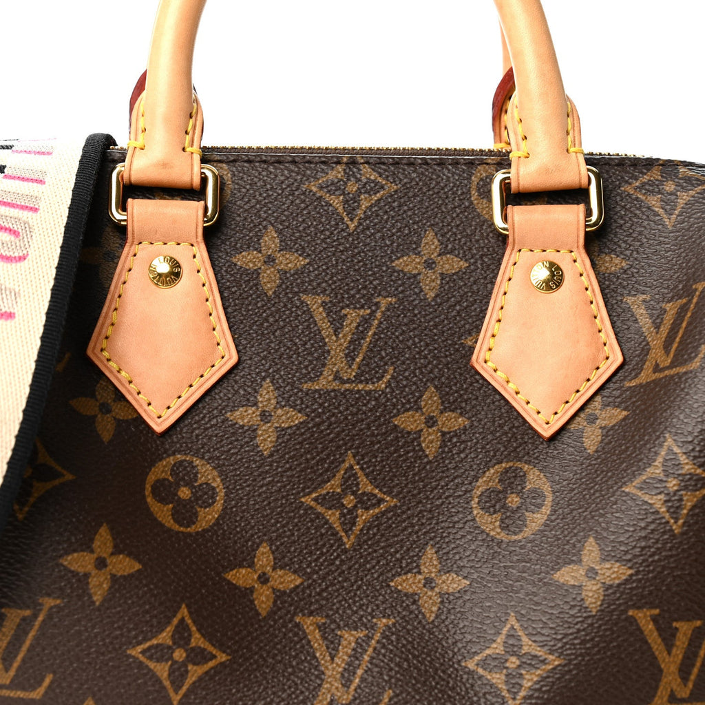 Monogram Speedy Bandouliere 20 Black