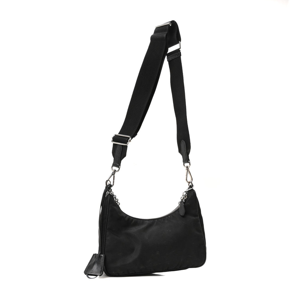 Nylon Re-Edition 2005 Shoulder Bag Black