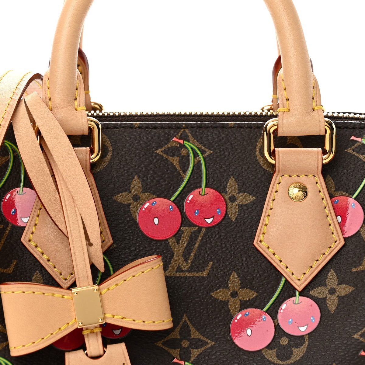 LV X TM Monogram Cerises Speedy Bandouliere 20