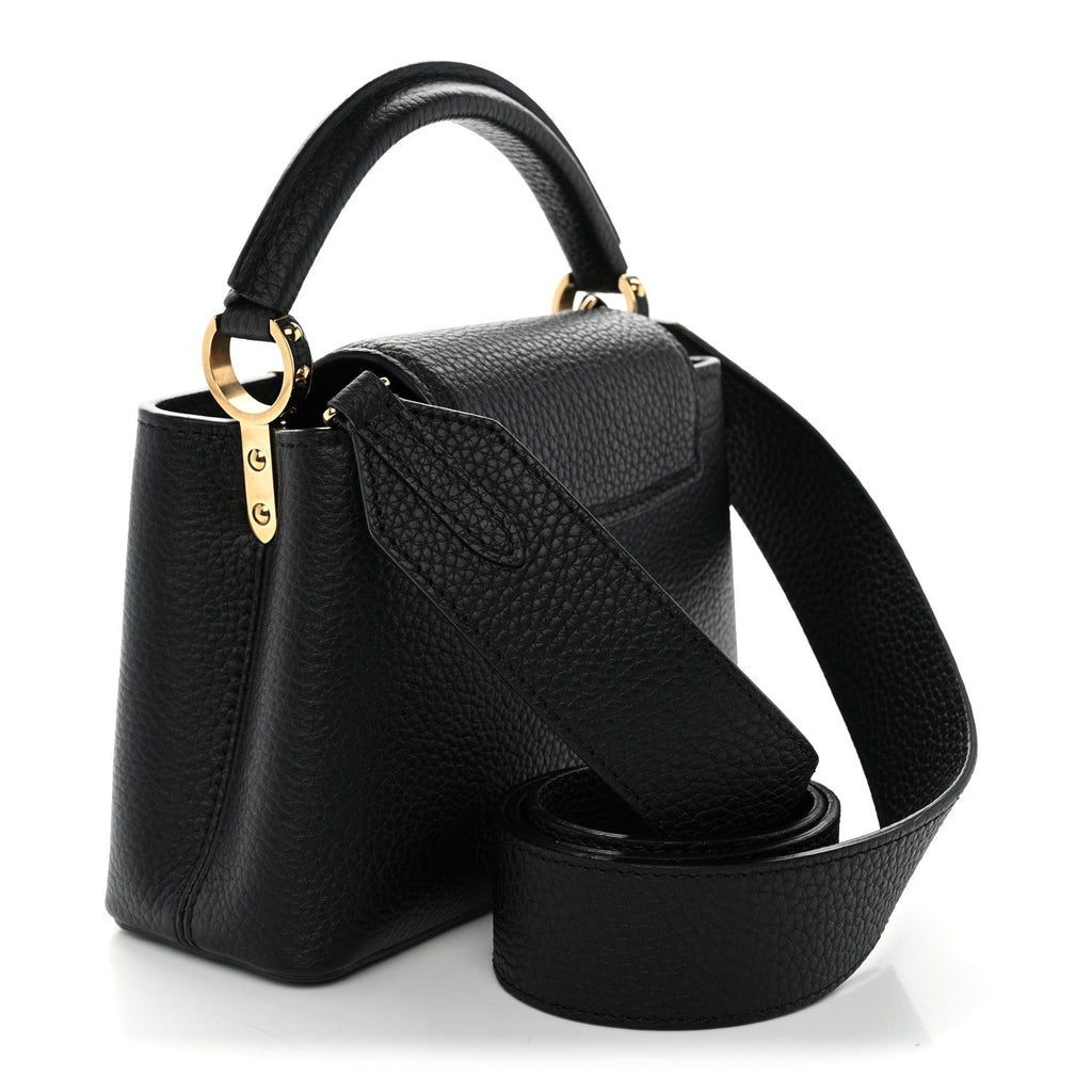 Taurillon Mini Capucines Black