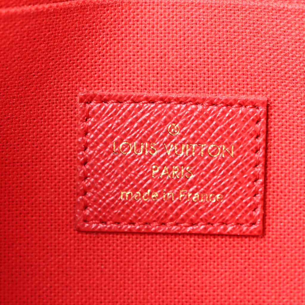 Damier Ebene Pochette Felicie Chain Wallet