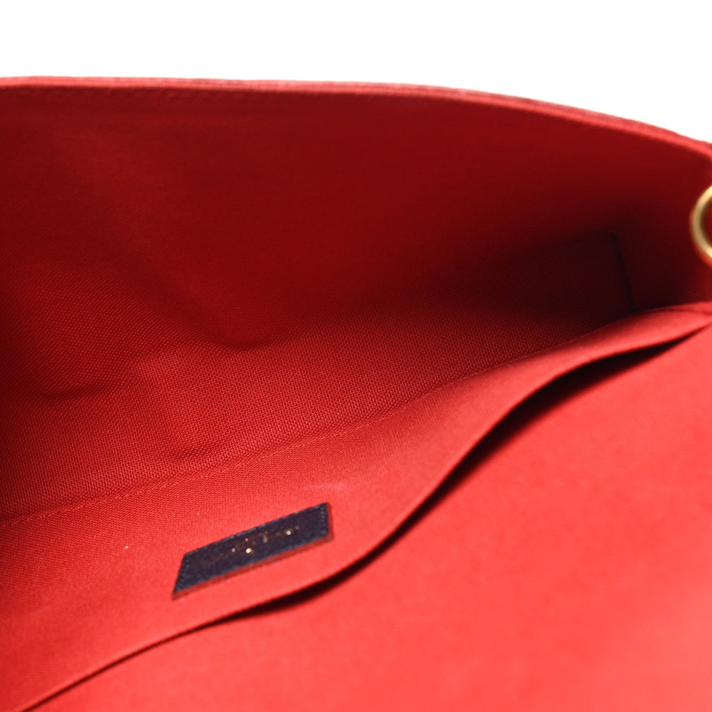 Empreinte Pochette Felicie Chain Wallet Marine Rouge