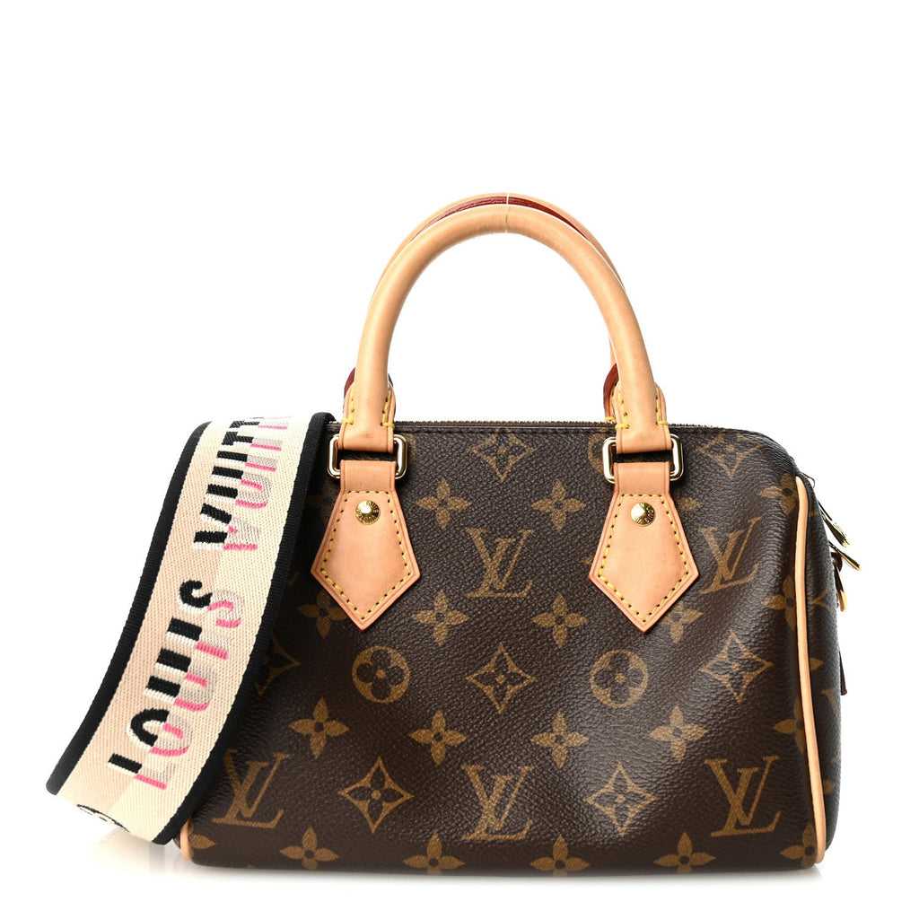 Monogram Speedy Bandouliere 20 Black