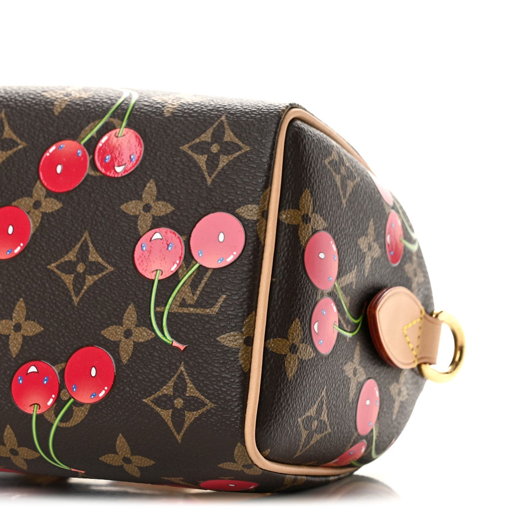 LV X TM Monogram Cerises Speedy Bandouliere 20