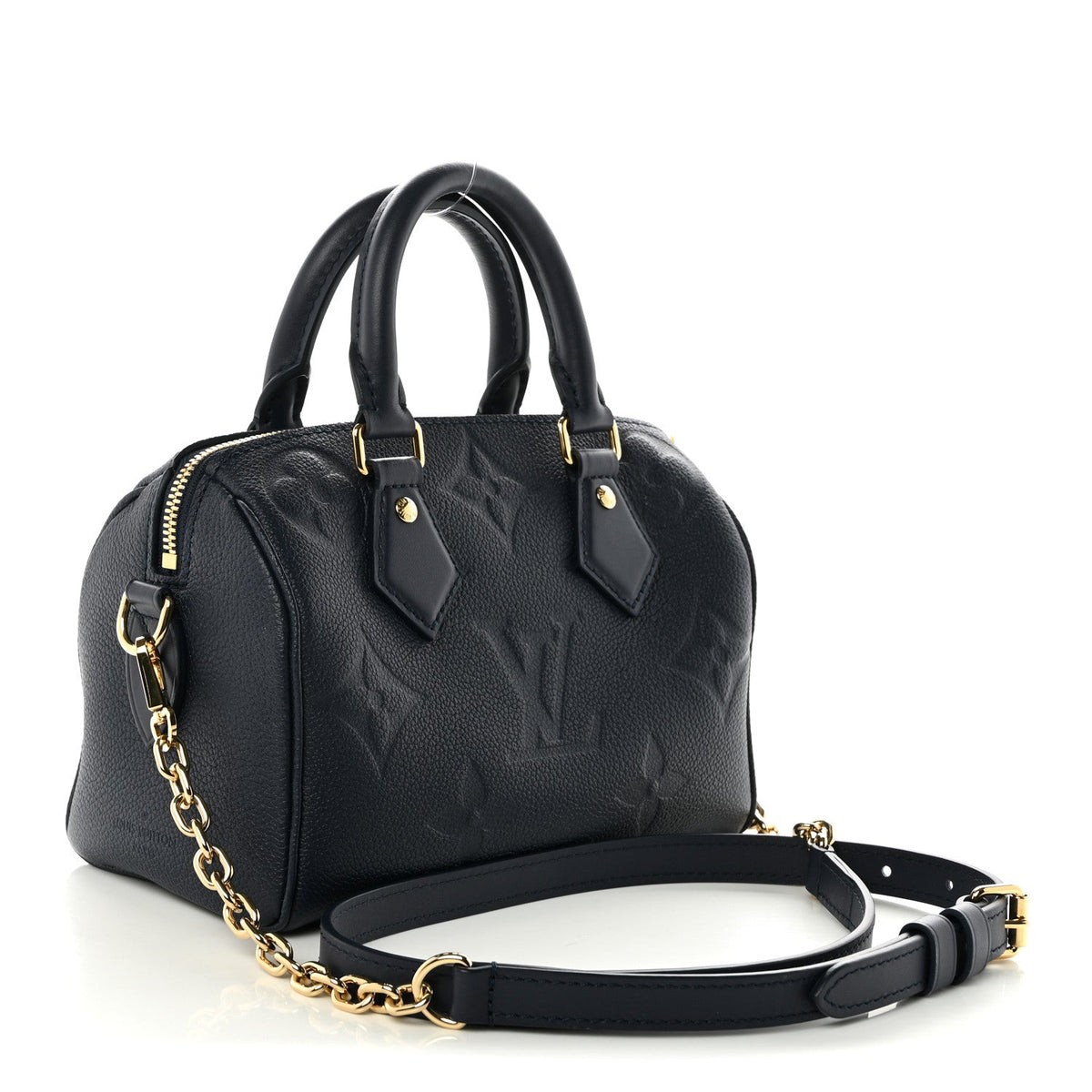 Empreinte Monogram Giant Speedy Bandouliere 25 Navy