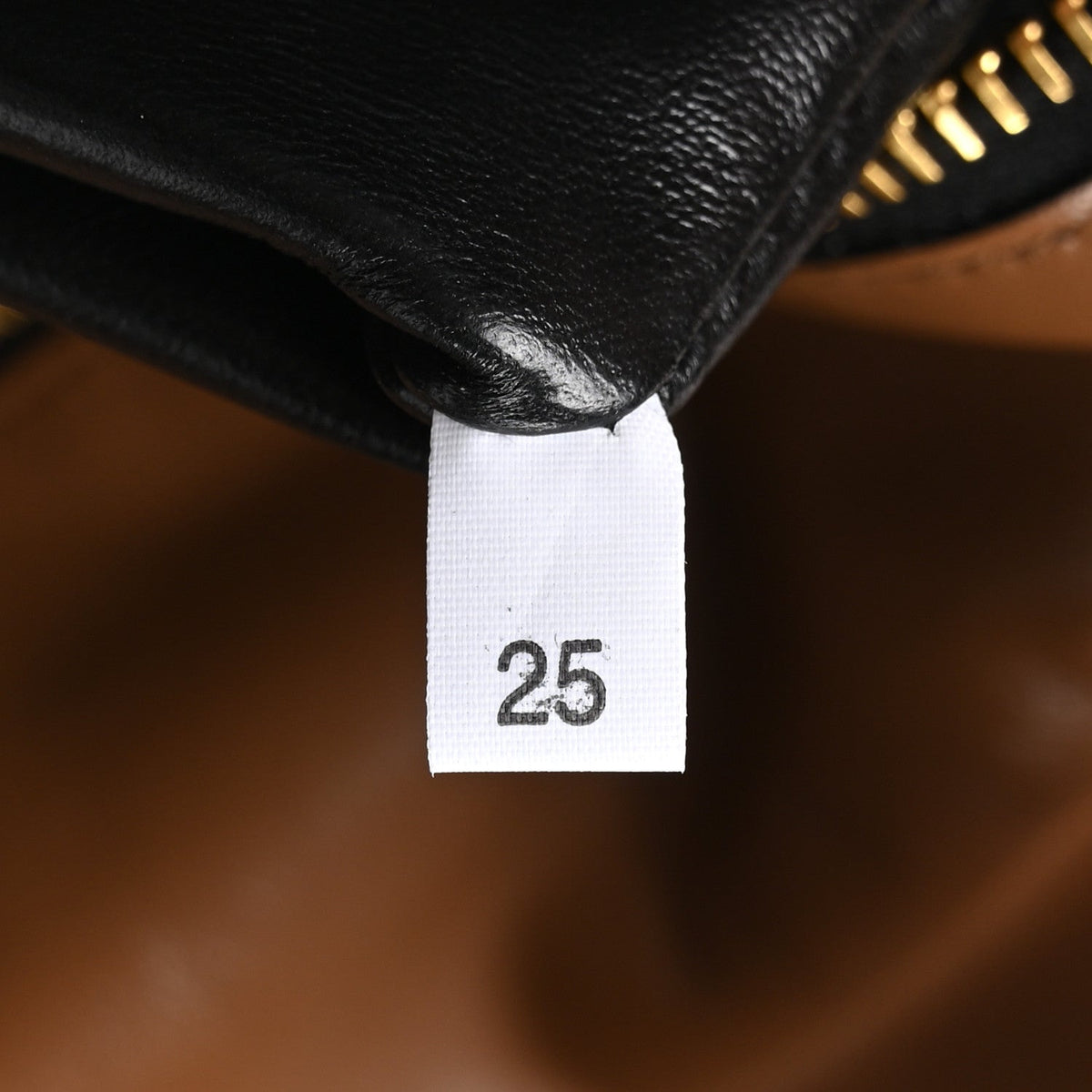 Calfskin Large Soft Sound Shoulder Bag Camel