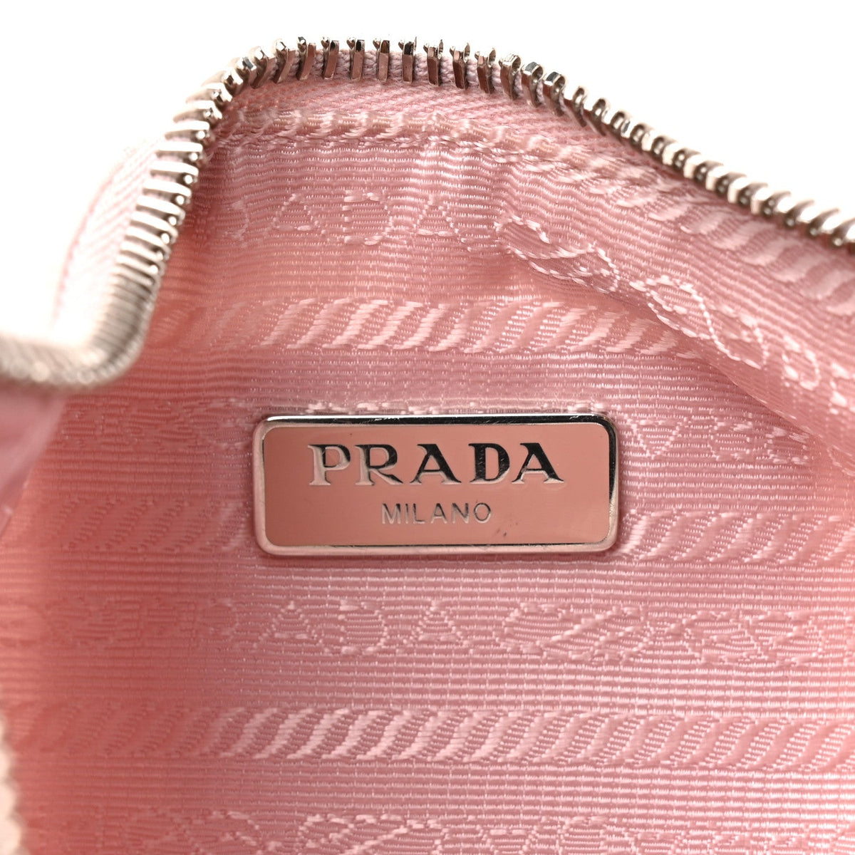 Re-Nylon Saffiano Mini Re-Edition 2005 Bag Alabastro