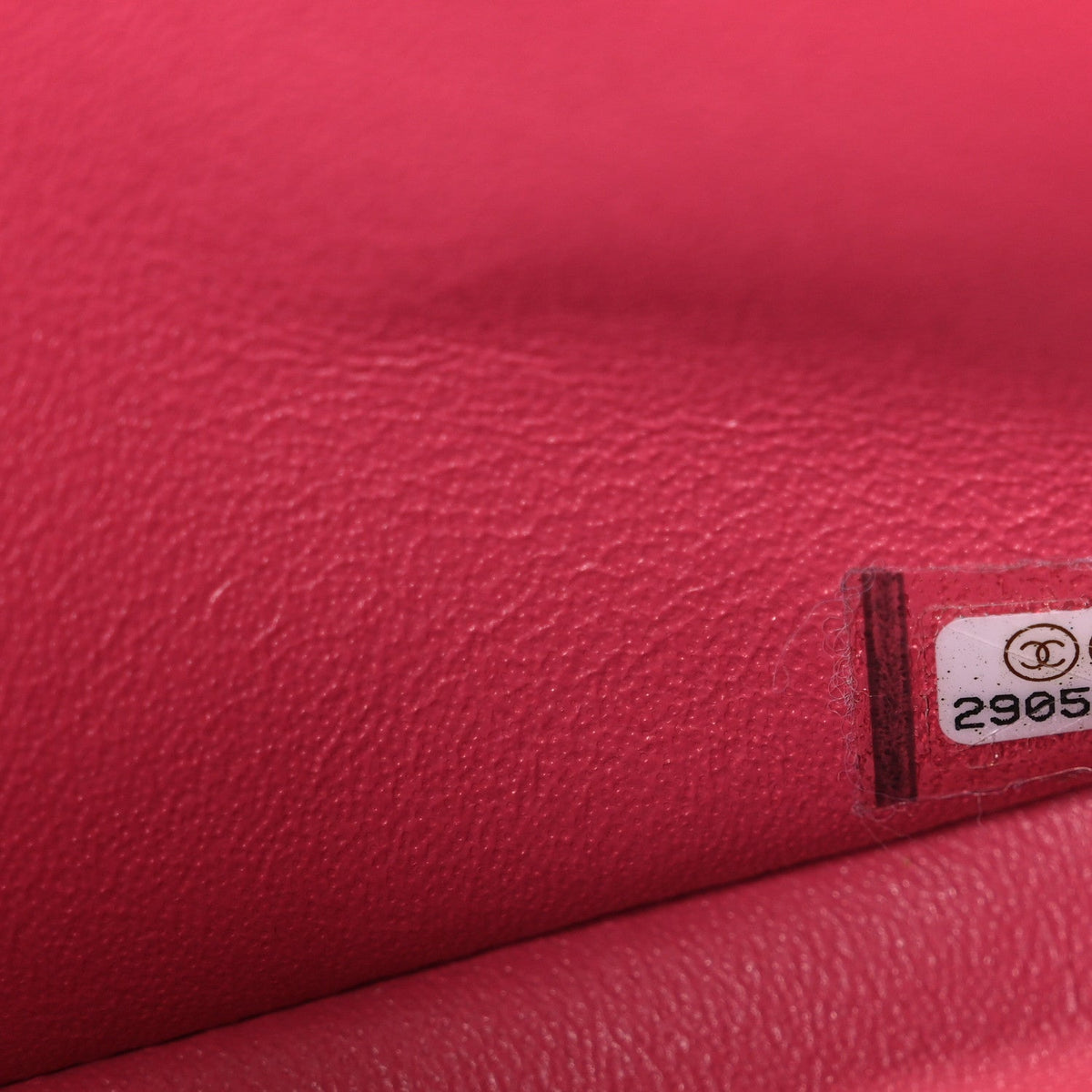 Lambskin Quilted Small Double Flap Pink