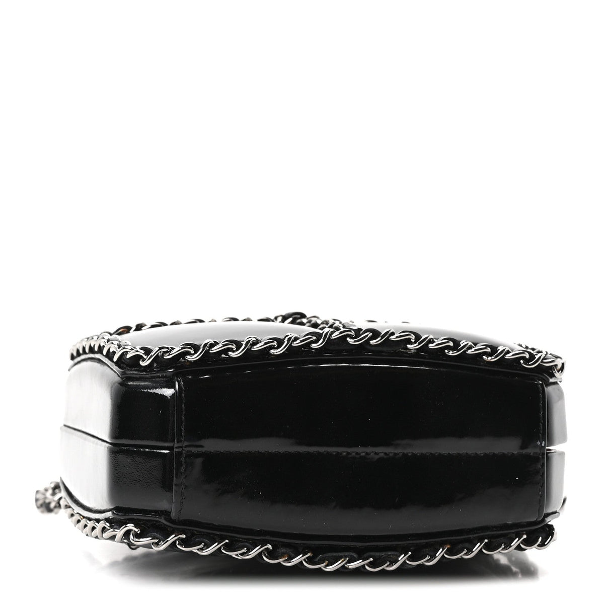 Patent Minaudiere Chain Clutch Black