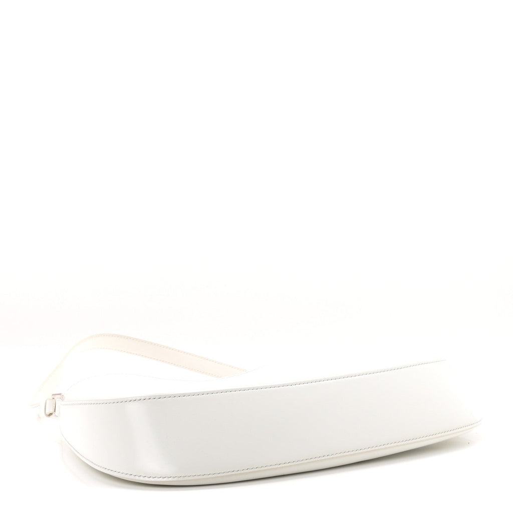 Spazzolato Cleo Shoulder Bag White