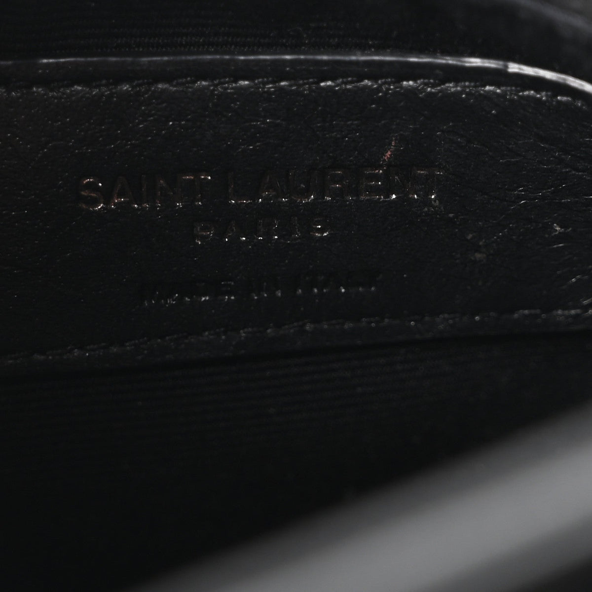 Lambskin Quilted Mini Becky Chain Bag Black