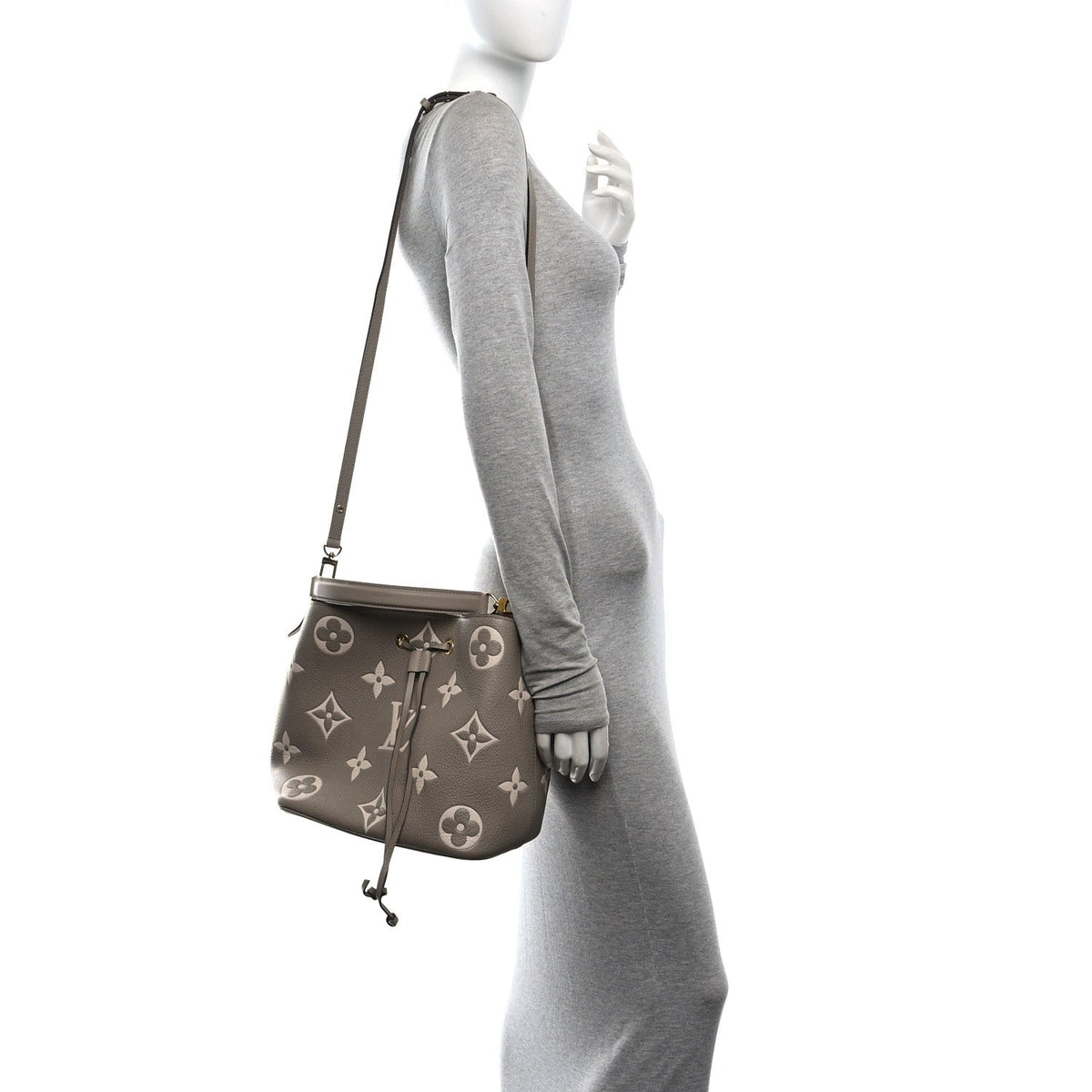 Empreinte Monogram Giant Neonoe MM Tourterelle Creme