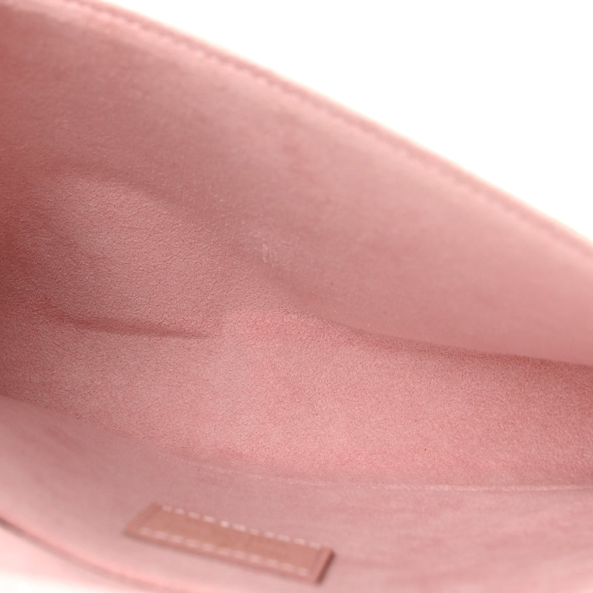 Damier Azur Pochette Felicie Chain Wallet Rose Ballerine