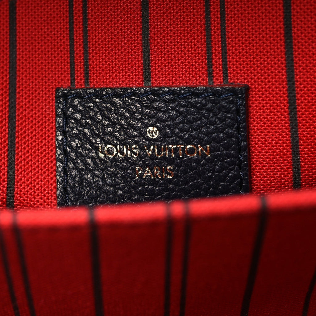 Empreinte Pochette Metis Marine Rouge