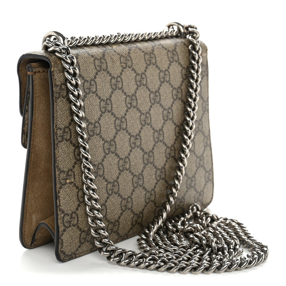 GG Supreme Monogram Mini Dionysus Shoulder Bag Taupe