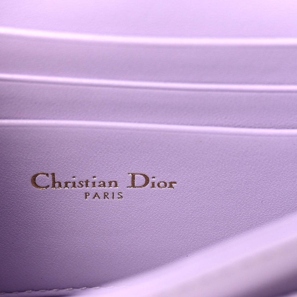 Lambskin Cannage Mini My Dior Bag Lilac