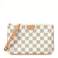 Damier Azur Double Zip Pochette