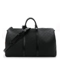 Taurillon Monogram Keepall Bandouliere 50 Black