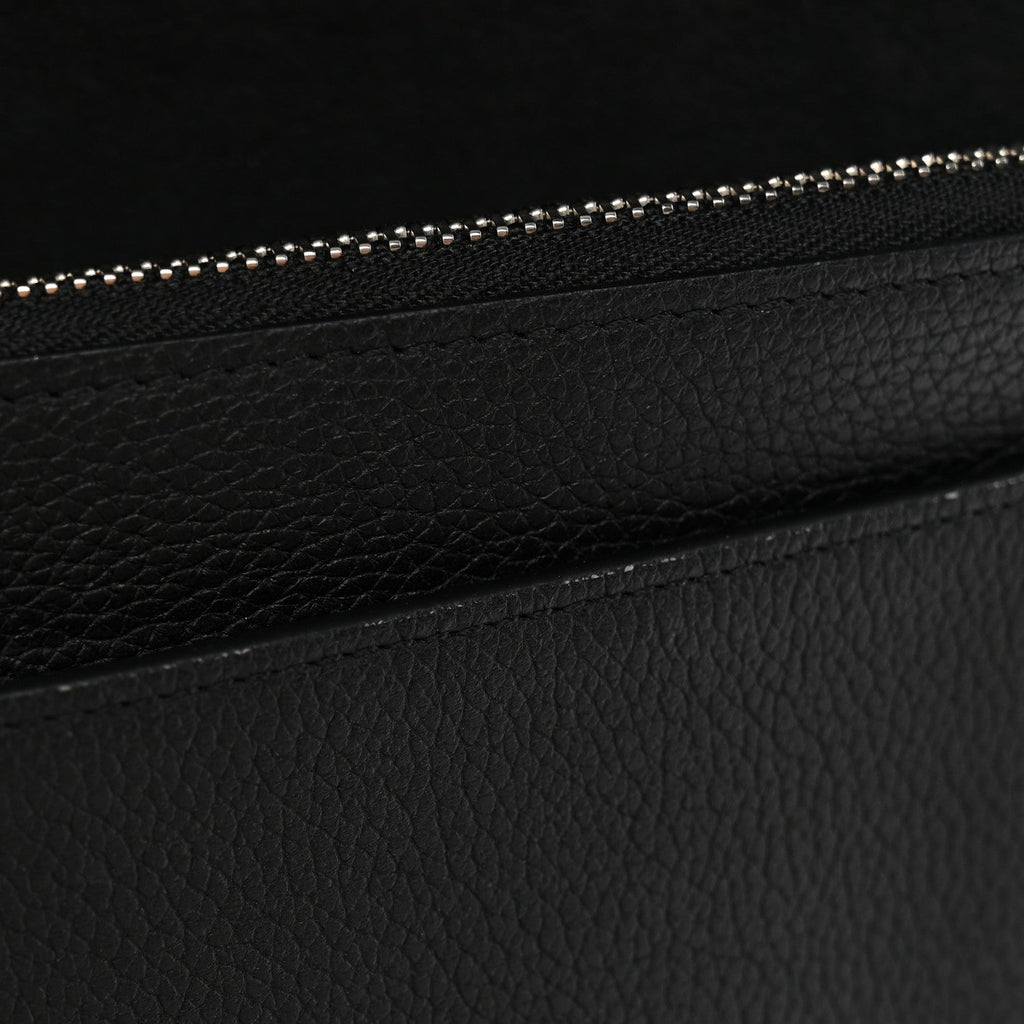 Soft Calfskin My Lockme Pochette Black