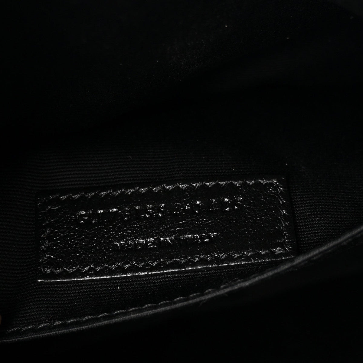 Calfskin Matelasse Monogram Lou Camera Bag Black