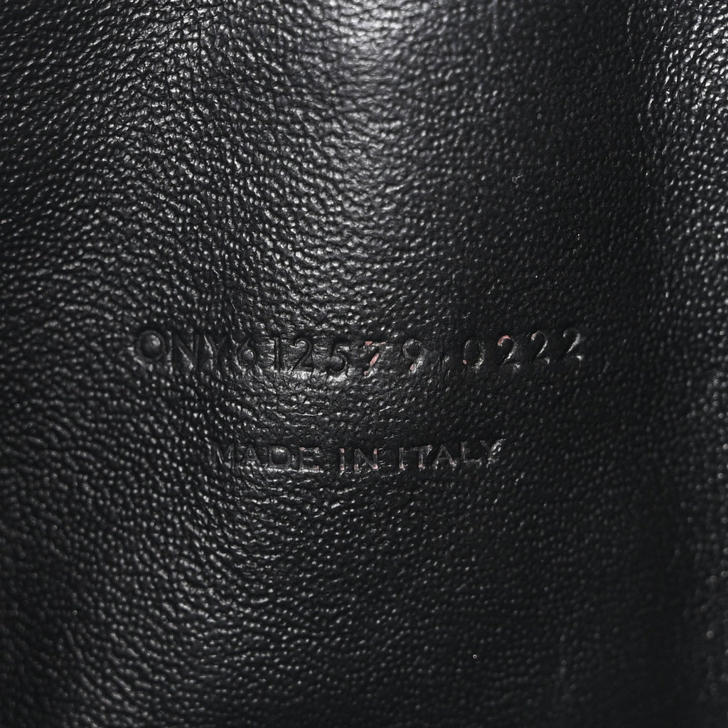 Grain De Poudre Matelasse Monogram Mini Lou Camera Bag Black