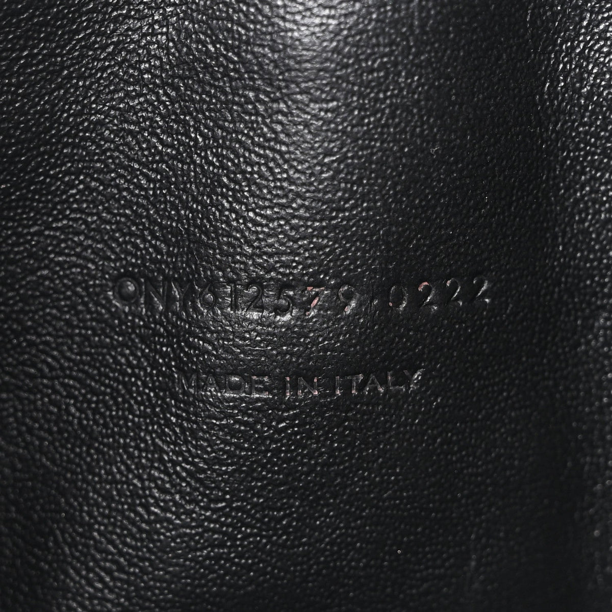 Grain De Poudre Matelasse Monogram Mini Lou Camera Bag Black