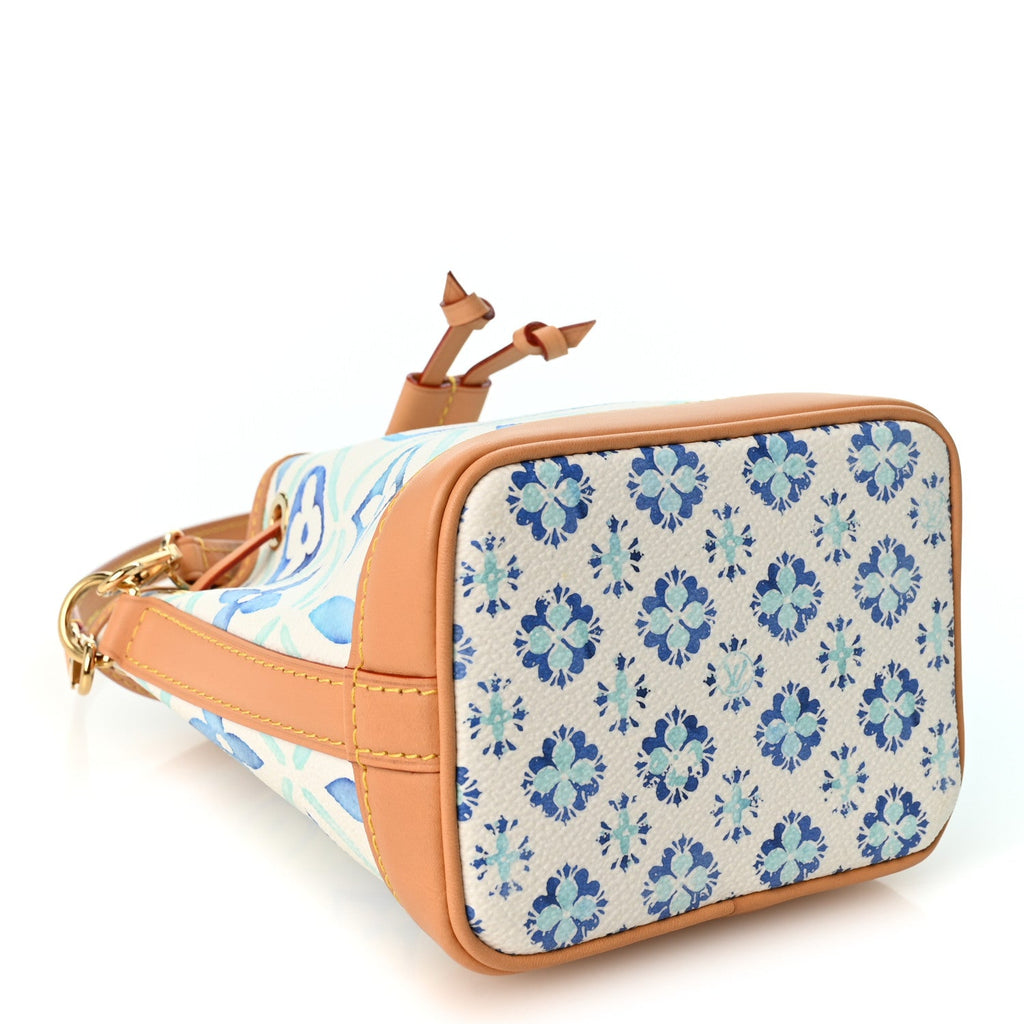 Monogram Tiles By The Pool Nano Noe Lagoon Blue