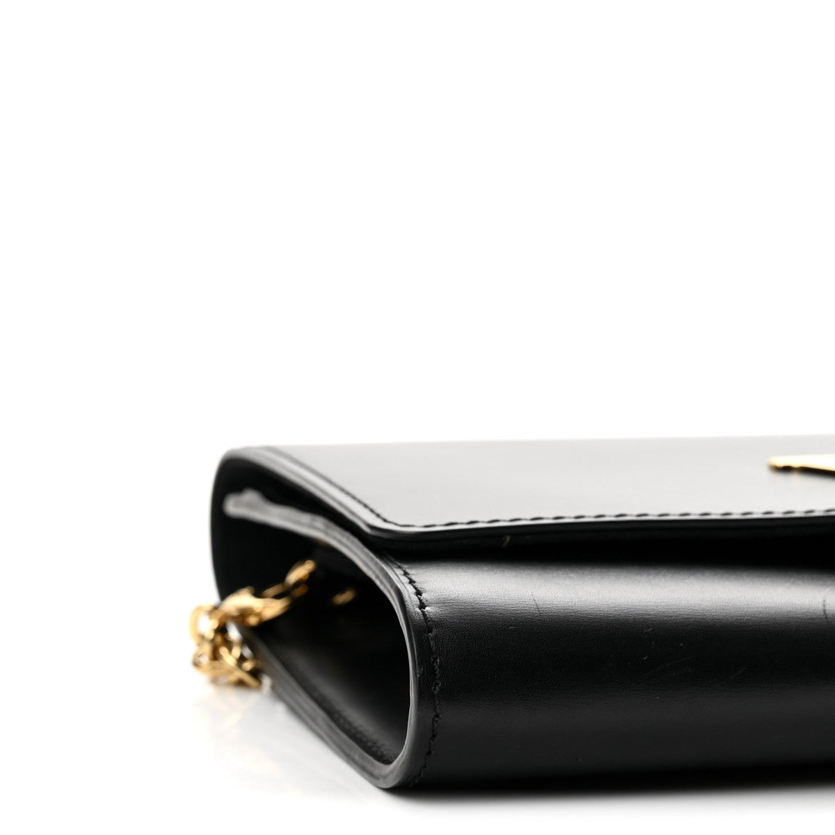 Calfskin Chain Louise GM Black