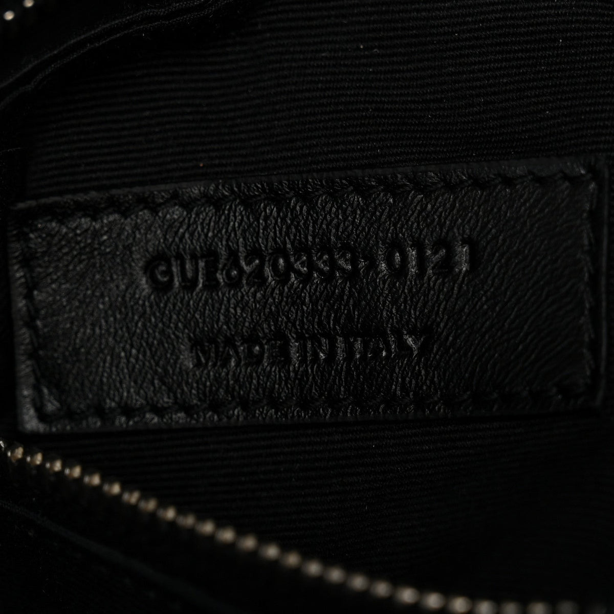 Lambskin Quilted Toy Loulou Puffer Monogram Chain Satchel Black
