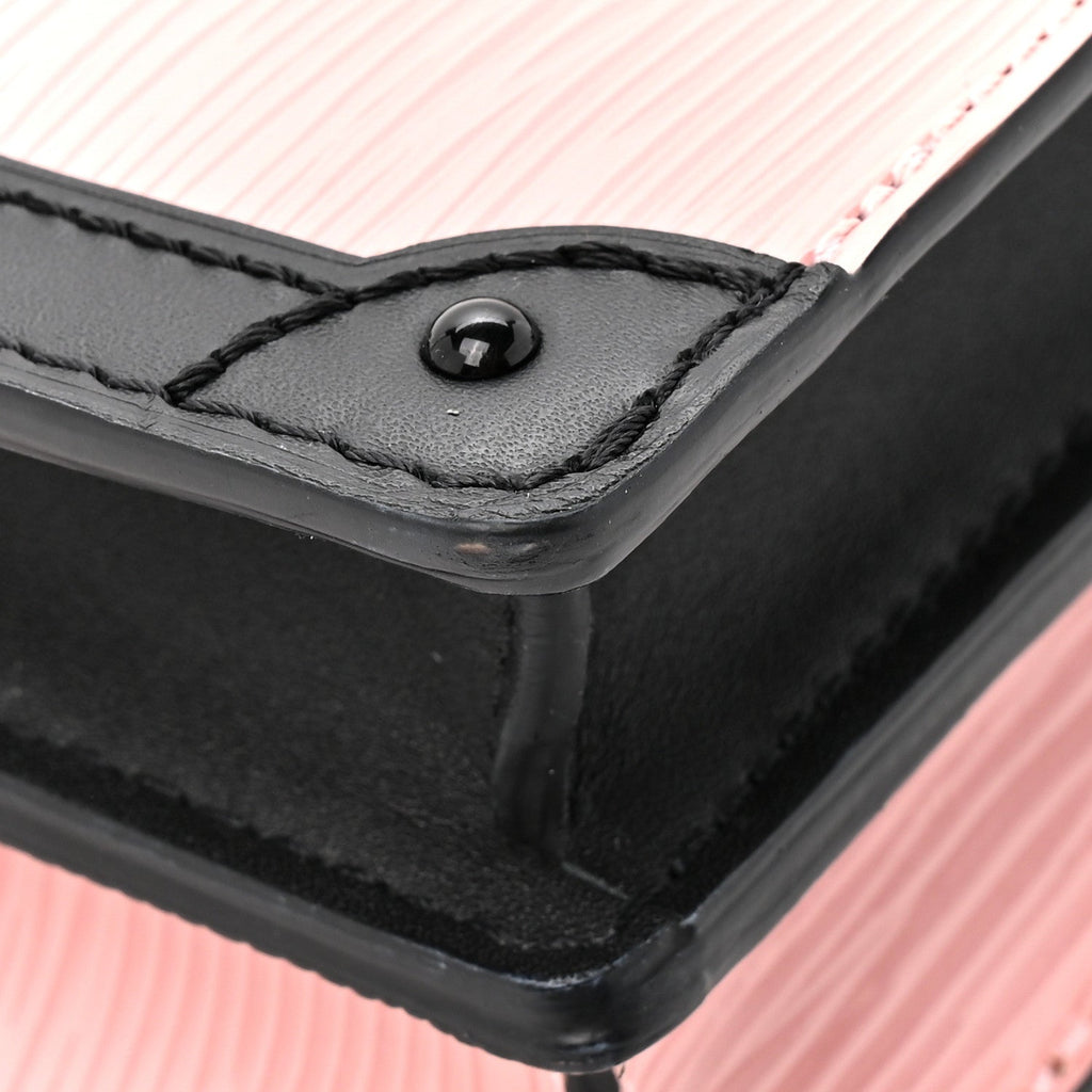 Epi Trunk Clutch Rose Ballerine