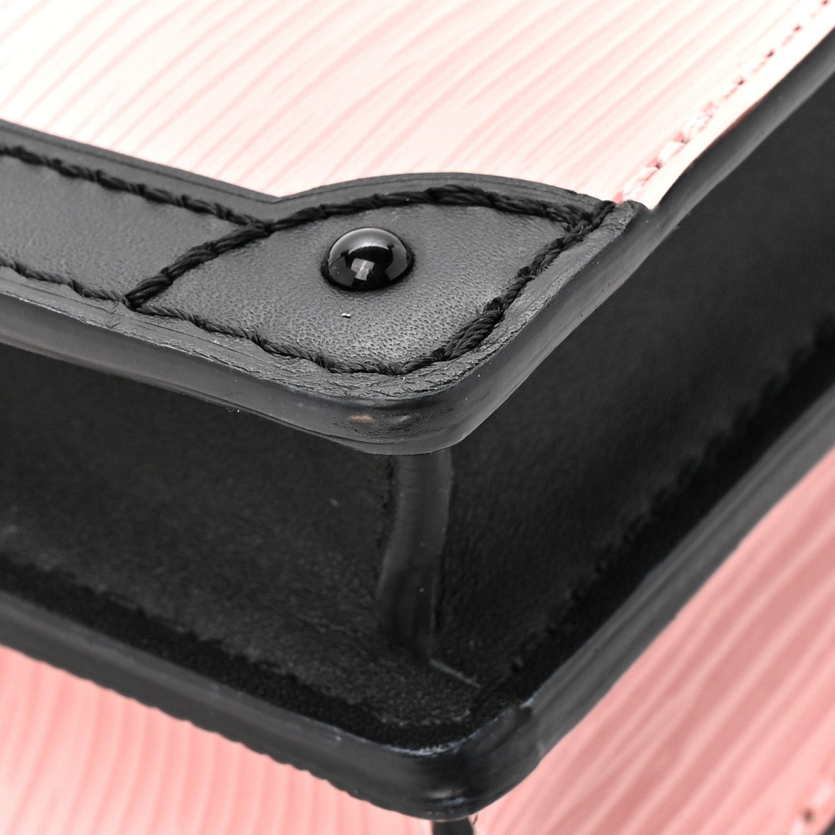Epi Trunk Clutch Rose Ballerine