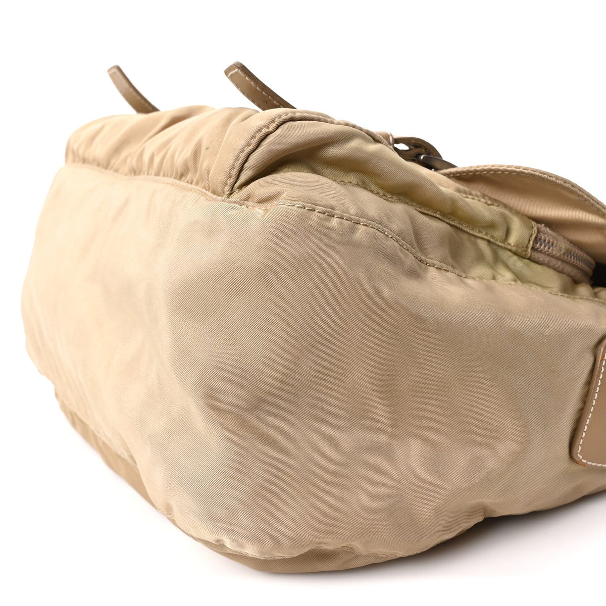 Nylon Vela Sport Messenger Bag Cammello
