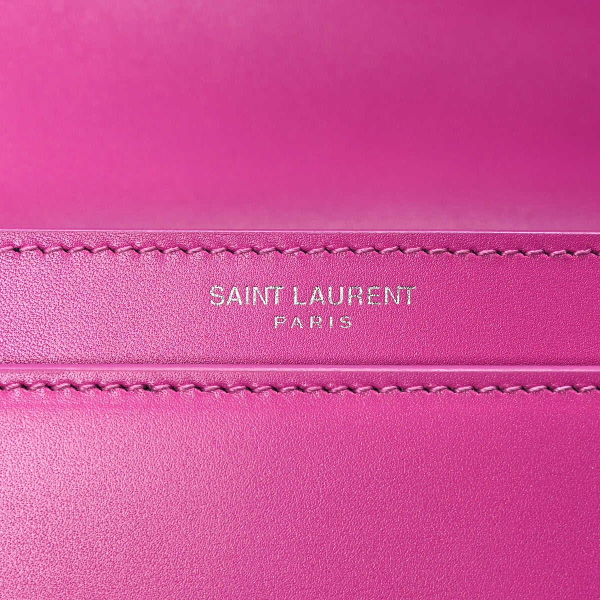 Smooth Calfskin Monogram Cassandra Clasp Bag Electric Fuchsia