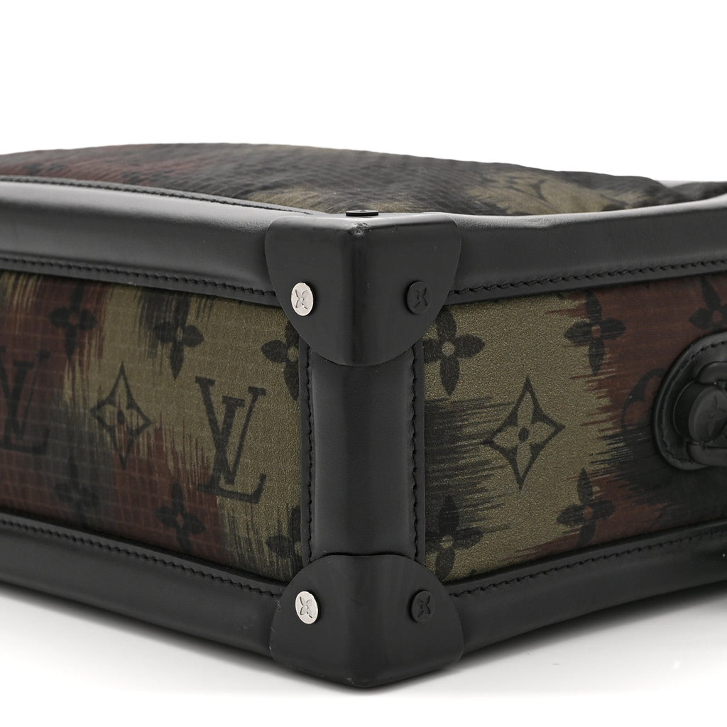 Nylon Monogram Camouflage Soft Trunk Green