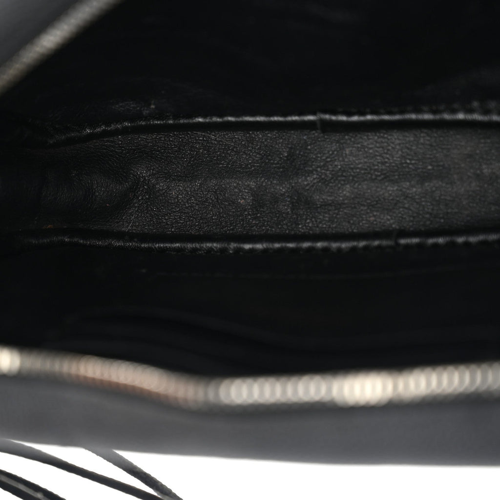 Grain De Poudre Matelasse Monogram Mini Lou Camera Bag Black