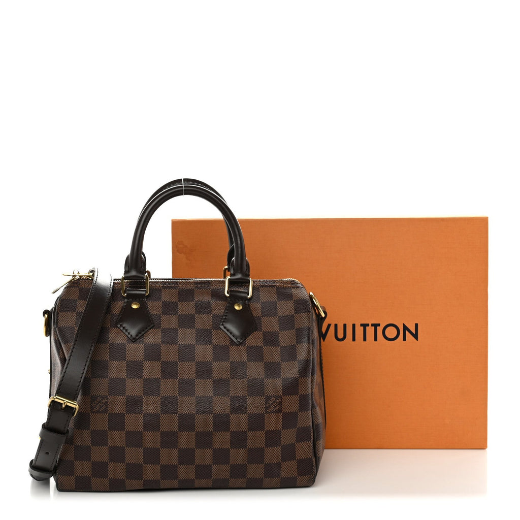 Damier Ebene Speedy Bandouliere 25