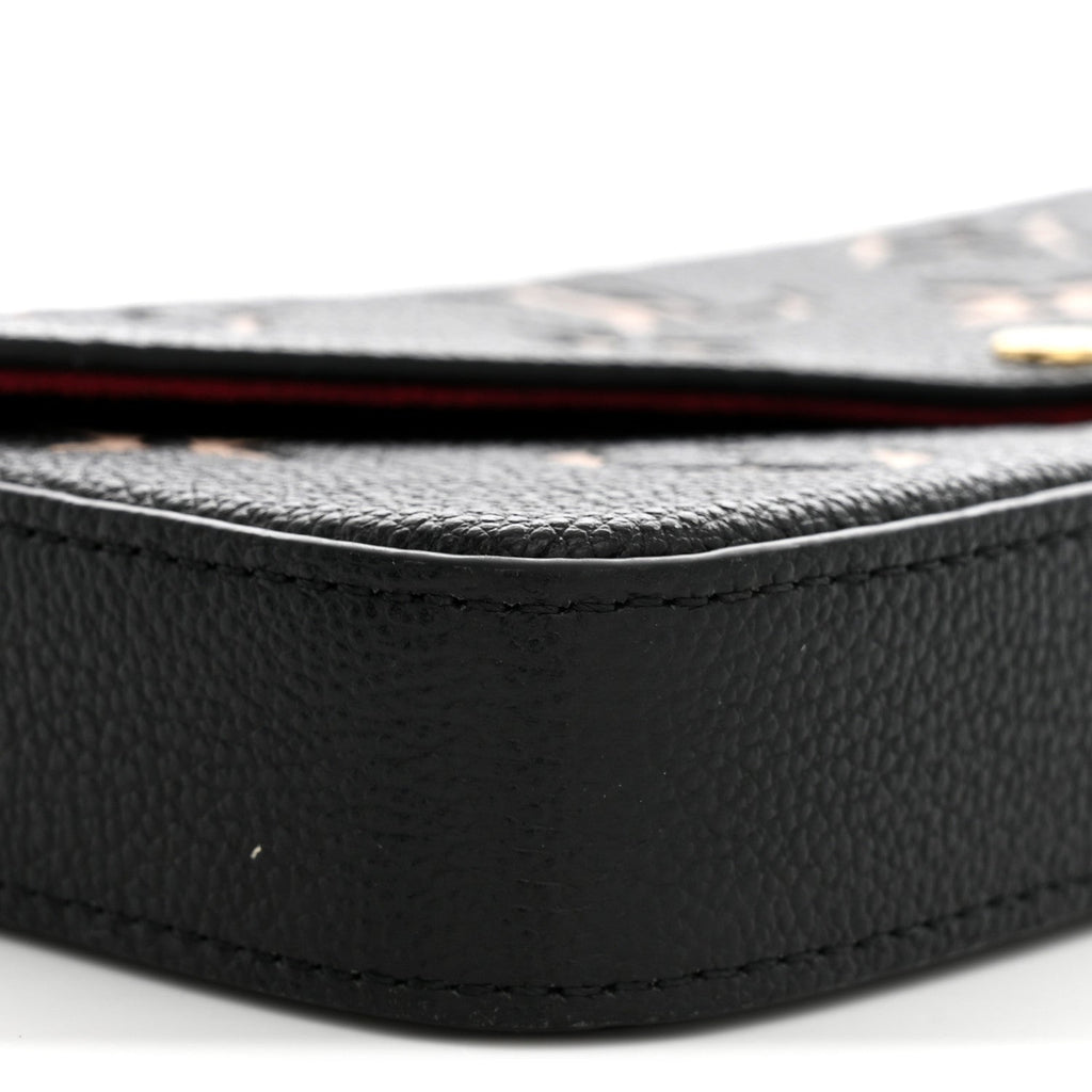 Empreinte Monogram Giant Felicie Pochette Black Beige