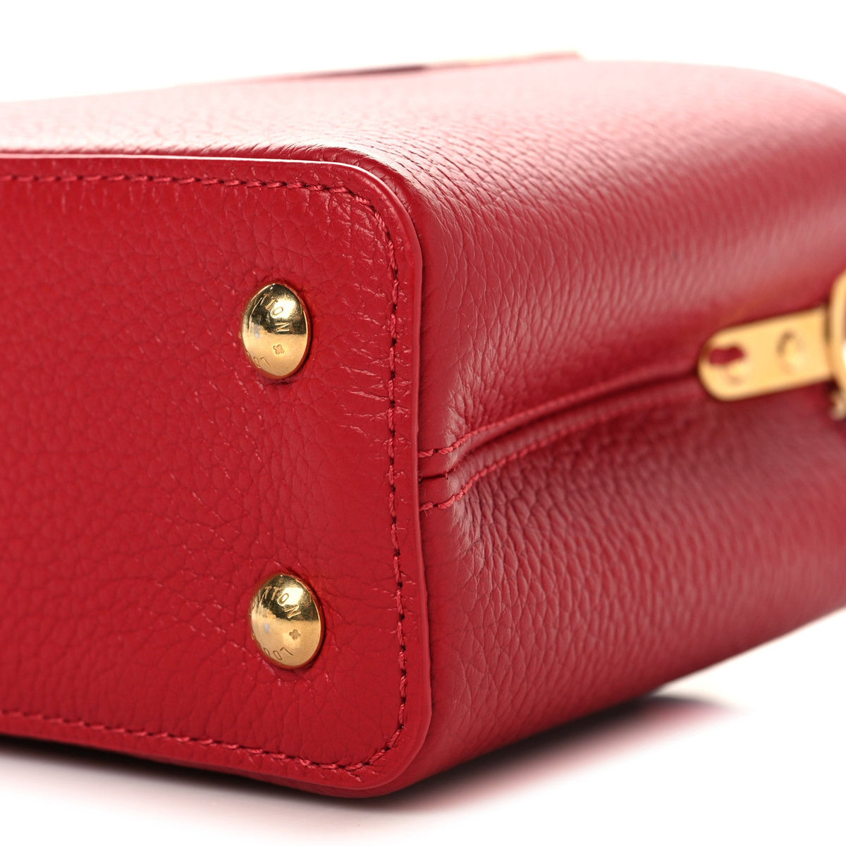 Taurillon Mini Capucines Scarlet