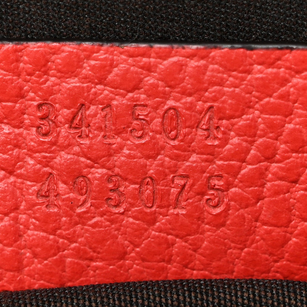Calfskin Mini Dome Bag Sporting Red