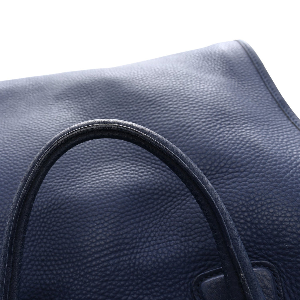 Vitello Daino Shopping Tote Inchiostro