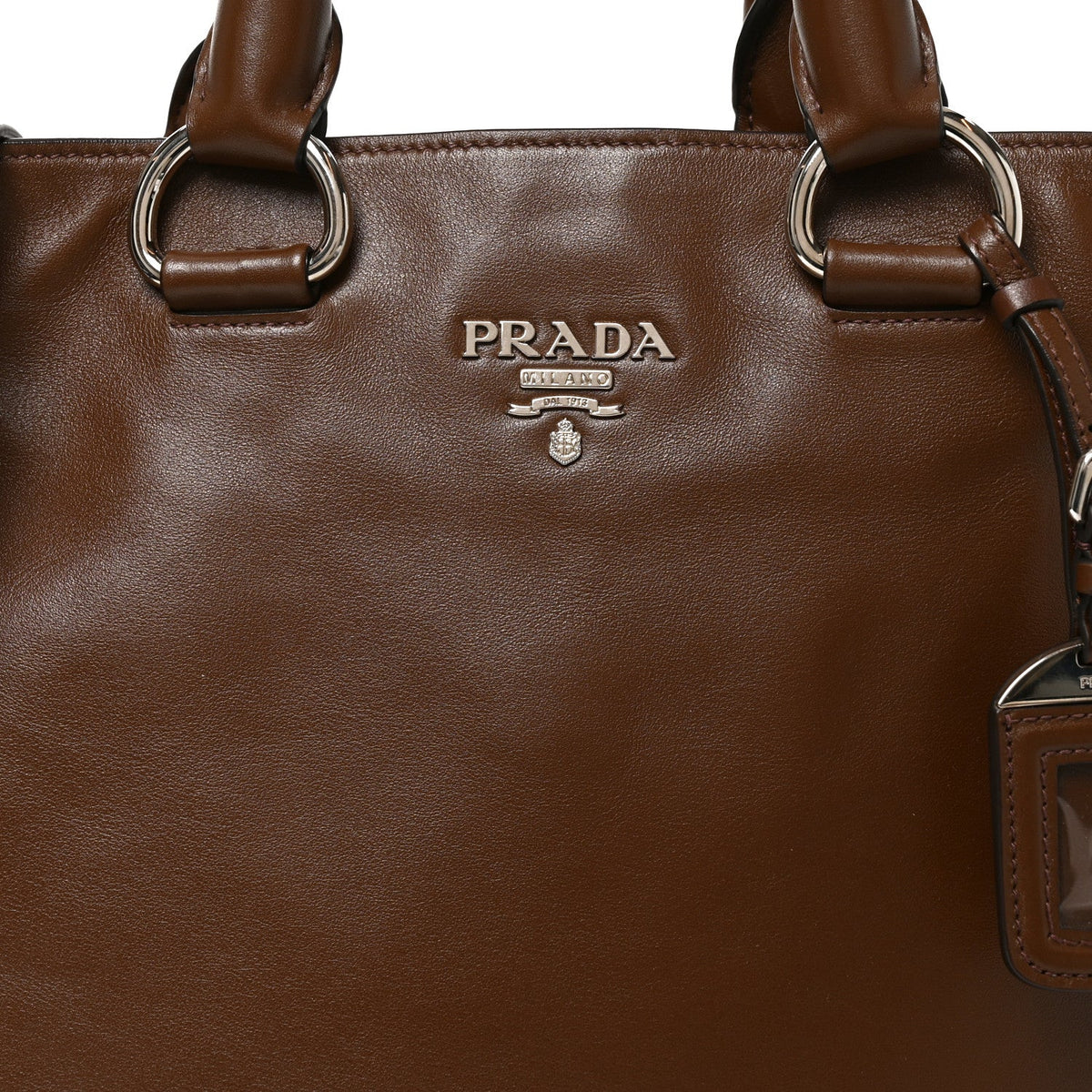 Soft Calf Shopping Tote Palissandro